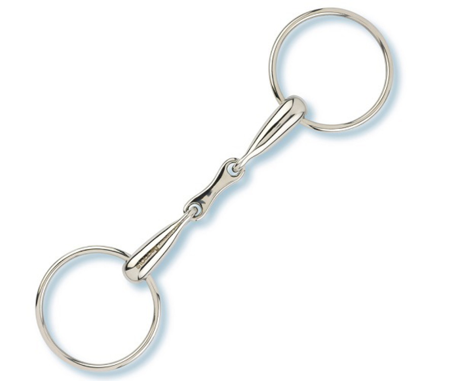 Stubben 1184 Loose ring French Link Hollow mouth Snaffle image 0